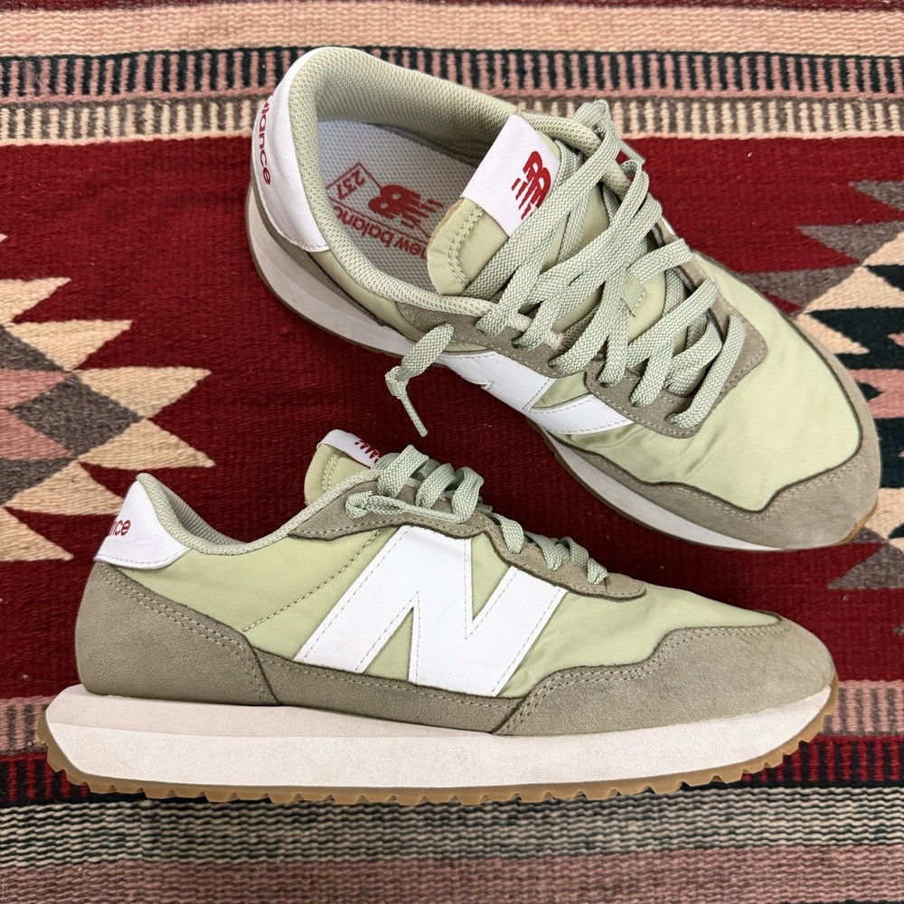 New Balance 237 V1 Sneaker Men's Size 9.5 True Camo Green Lace Up Lightweight